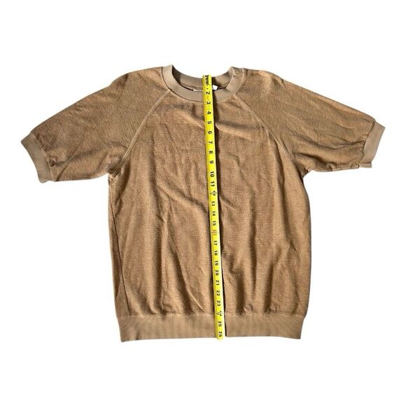 Jungmaven Short Sleeve Raglan Sherpa Sweatshirt Unisex Medium Organic Cotton - Picture 2 of 9